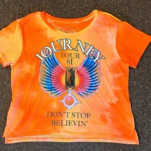Journey 1981 crop top